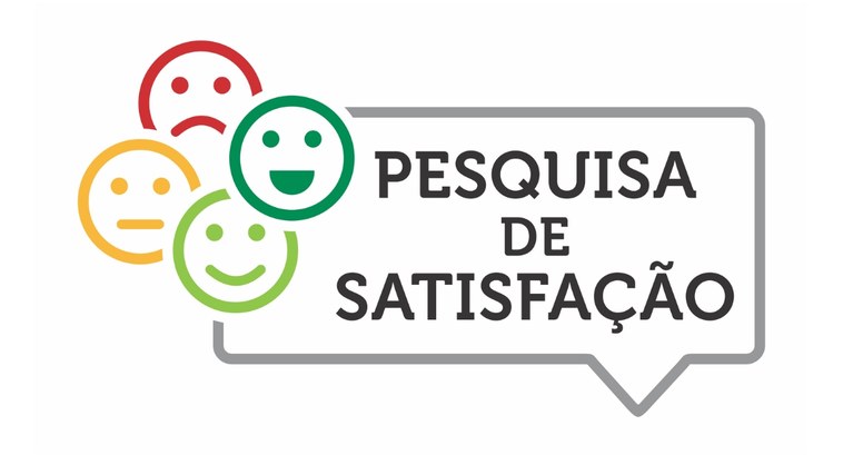 Ouvidoria do TRE-CE disponibiliza pesquisa de satisfação sobre os serviços do órgão A imagem é um card gráfico de fundo branco. Ao centro, há a logo da Pesquisa de Satisfação, com ...