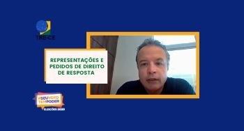 Representações e pedidos de direito de resposta são temas da live dos Estudos Preliminares Representações e pedidos de direito de resposta são temas da live dos Estudos Preliminares