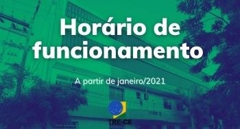Secretaria do TRE-CE funcionará em novo horário a partir de janeiro de 2021