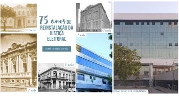 TRE-CE 75 anos de reinstalação TRE-CE 75 anos de reinstalação