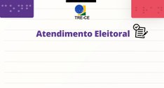 TRE-CE atendimento eleitoral