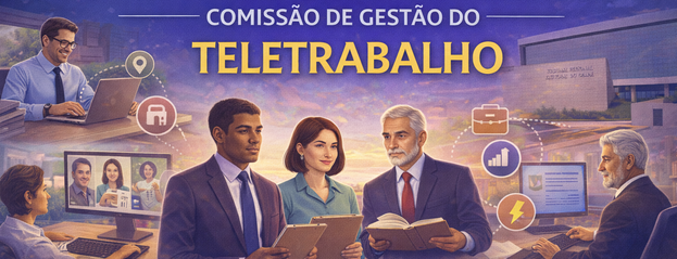 Banner da Comissão de Gestão do Teletrabalho