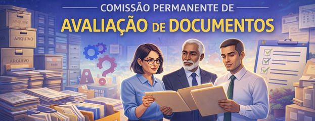 Banner da Comissão Permanente de Avaliação de Documentos