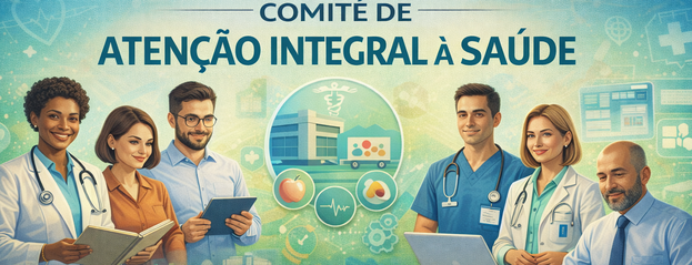 Banner do Comitê de Atenção Integral à Saúde