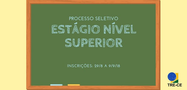 TRE-CE banner estágio 2018 TRE-CE banner estágio 2018