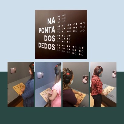 TRE-CE divulga exposição "Na Ponta dos Dedos" Card de divulgação da exposição "Na Ponta do Dedos". A descrição da imagem está no final da notí...