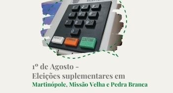 TRE-CE eleições suplementares