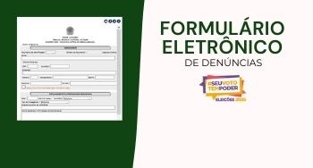 TRE-CE Formulário de denúncias eleições 2020