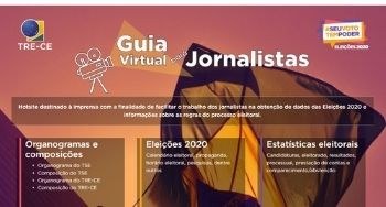 TRE-CE lança Guia virtual da Justiça Eleitoral para jornalistas