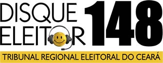 Logomarca Disque-eleitor - Tamanho: 335 x 130px.