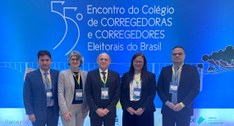 Registros feito no 55º Encontro do Colégio de Corregedoras e Corregedores Eleitorais do Brasil (...