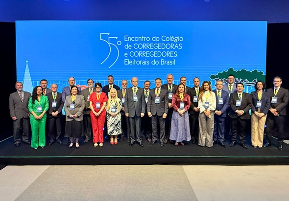Registros feito no 55º Encontro do Colégio de Corregedoras e Corregedores Eleitorais do Brasil (...