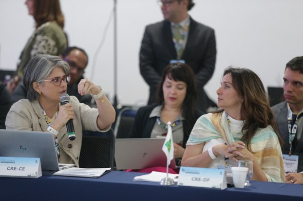 TRE-CE participa do 56° Encontro do Colégio de Corregedoras e Corregedores Eleitorais do Brasil Registros fotográficos feitos no 56° Encontro do Colégio de Corregedoras e Corregedores Eleitora...