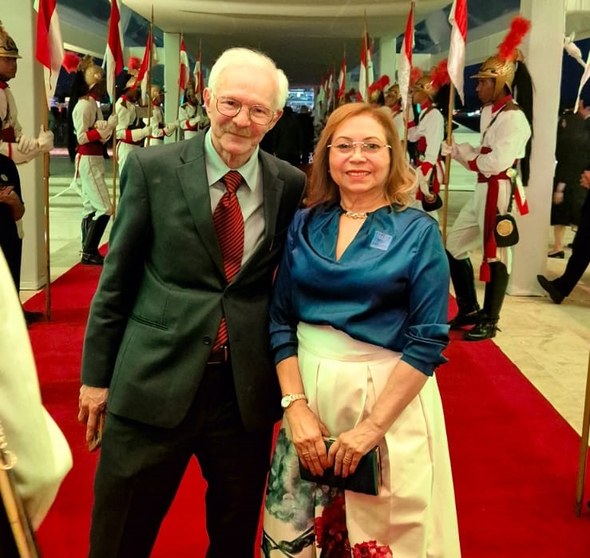 O registro mostra a presidente do TRE-CE, desembargadora Maria Iraneide Moura Silva, à direita, ...