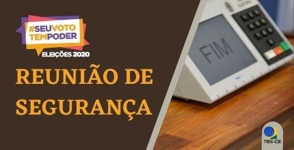 TRE-CE reunião virtual segurança pública TRE-CE reunião virtual segurança pública