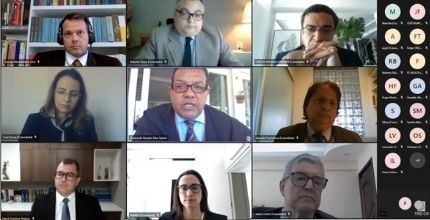 TRE-CE reverte cassação dos diplomas de prefeito e vice de Juazeiro do Norte Imagem Ascom TRE. Descrição no texto