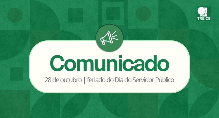 A imagem tem fundo verde com formas geométricas em tons diferentes da mesma cor. No canto superi...