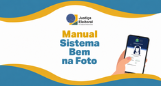 Card horizontal com fundo branco e faixas onduladas azuis e amarelas nas bordas superior e infer...