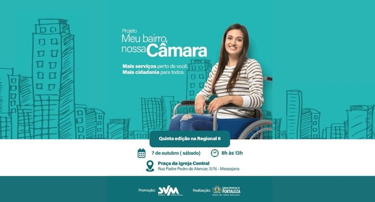 Unidade móvel do TRE-CE estará na Messejana neste sábado (7) A imagem retangular é um card gráfico. Ao fundo, a tela é dividida em duas partes horizontais de...