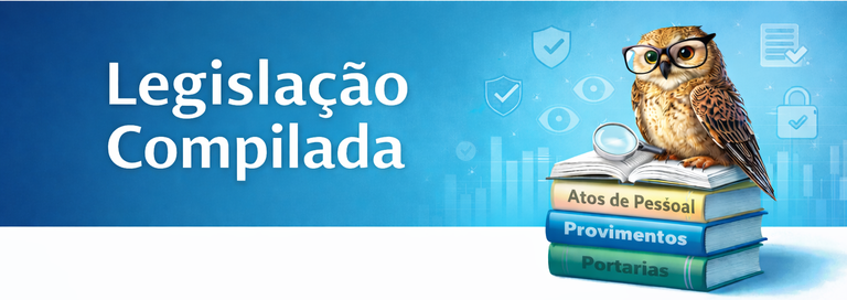 #PraTodoMundoVer Banner horizontal com fundo em degradê azul e uma faixa branca no rodapé. À esq...